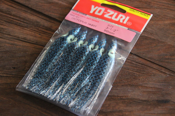 Yo-Zuri 3 1/2” "  Squid Skirt (5 pack)