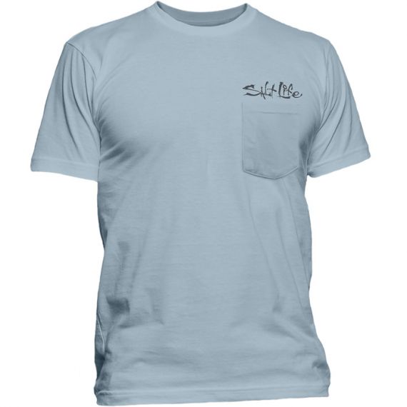 Salt Life Hook and Spear Club T-shirt w/ Pocket